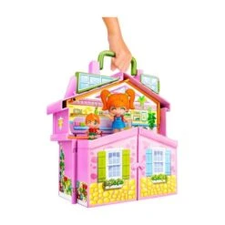 Pinypon - Casa Rosa Maletín -Juguetes Para Niños medias 1049
