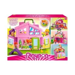 Pinypon - Casa Rosa Maletín -Juguetes Para Niños medias 1052
