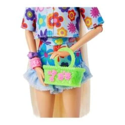 Barbie - Muñeca Extra - Conjunto De Flores -Juguetes Para Niños medias 11