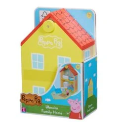 Bandai Peppa Pig - Casa De Madera Con Figura -Juguetes Para Niños medias 1154