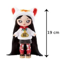 Na! Na! Na! Surprise - Liling Luck - Muñeca Glam Serie 2 -Juguetes Para Niños medias 1212