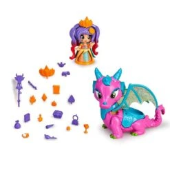 Famosa Pinypon - Reina Y Dragón - Figuras Queens Dragon -Juguetes Para Niños medias 1244