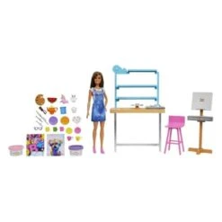 Barbie - Pack Muñeca Y Estudio De Arte -Juguetes Para Niños medias 132