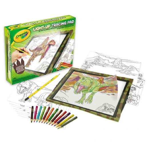 Crayola - Pizarra Luminosa Maxi Dinosaurios 3 Crayola - Pizarra Luminosa Maxi Dinosaurios
