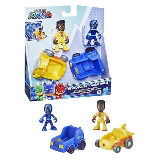 PJ Masks - Pack Newton Star Vs Ninja Nocturno 4 PJ Masks - Pack Newton Star Vs Ninja Nocturno - Imagen 2