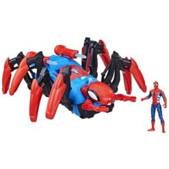 Spiderman Hasbro - Spider-man - Vehículo Aracnolanzador Y Figura De Juguete Spider-Man F78455L0 -Juguetes Para Niños medias 143