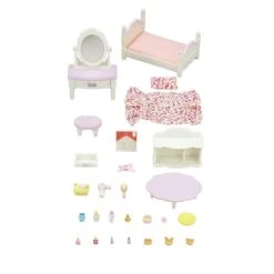 Sylvanian Families - Set Dormitorio Y Tocador -Juguetes Para Niños medias 1455