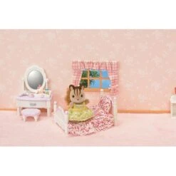 Sylvanian Families - Set Dormitorio Y Tocador -Juguetes Para Niños medias 1458