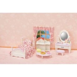 Sylvanian Families - Set Dormitorio Y Tocador -Juguetes Para Niños medias 1459