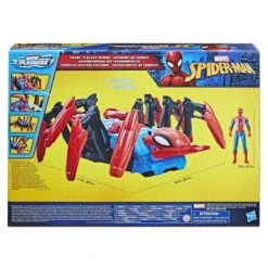Spiderman Hasbro - Spider-man - Vehículo Aracnolanzador Y Figura De Juguete Spider-Man F78455L0 -Juguetes Para Niños medias 146