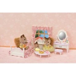 Sylvanian Families - Set Dormitorio Y Tocador -Juguetes Para Niños medias 1460