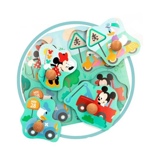 Woomax - Disney - Puzzle De Madera Para Encajar 4 Woomax - Disney - Puzzle De Madera Para Encajar - Imagen 2