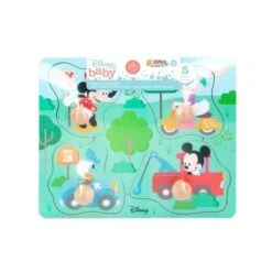 Woomax - Disney - Puzzle De Madera Para Encajar 9 Woomax - Disney - Puzzle De Madera Para Encajar -Juguetes Para Niños medias 1486