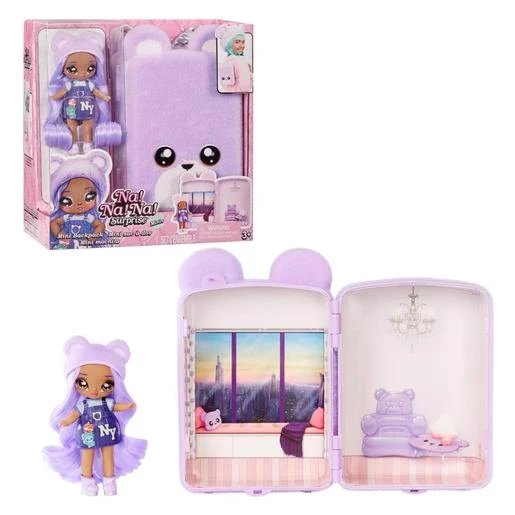 Na! Na! Na! Surprise - City Bear - Pack Minimochila Y Minimuñeca 3 Na! Na! Na! Surprise - City Bear - Pack Minimochila Y Minimuñeca