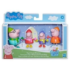 Peppa Pig - Peppa Y Su Familia En La Nieve -Juguetes Para Niños medias 1536