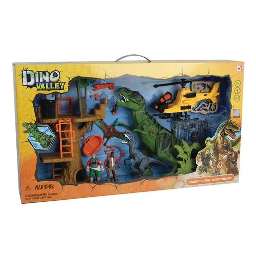 Dino Valley - Playset Ataque En La Selva 3 Dino Valley - Playset Ataque En La Selva