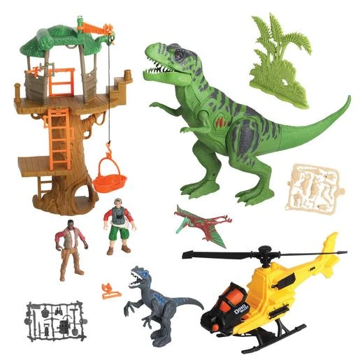 Dino Valley - Playset Ataque En La Selva 4 Dino Valley - Playset Ataque En La Selva - Imagen 2