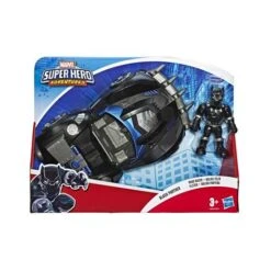 Marvel - Black Panther Y Bólido Pantera Super Hero Adventures -Juguetes Para Niños medias 1557