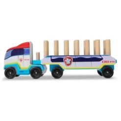 Patrulla Canina - Camión De Bloques ABC Educativo De Madera, 33 Piezas, Juguete De Desarrollo ㅤ -Juguetes Para Niños medias 1611
