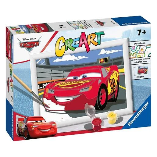 Ravensburger - Cars - Rayo McQueen CreArt 3 Ravensburger - Cars - Rayo McQueen CreArt