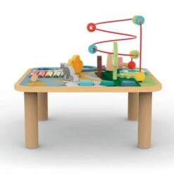 WoodnPlay - Mesa De Actividades De Madera En La Jungla 12 WoodnPlay - Mesa De Actividades De Madera En La Jungla -Juguetes Para Niños medias 1702