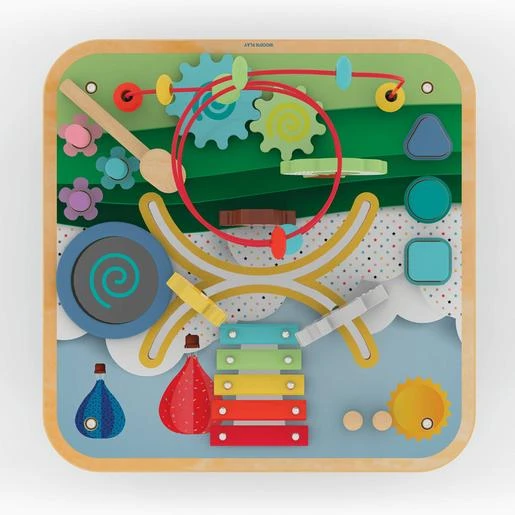 WoodnPlay - Mesa De Actividades De Madera En La Jungla 7 WoodnPlay - Mesa De Actividades De Madera En La Jungla - Imagen 5