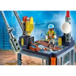 Playmobil - Starter Pack Construcción Con Grúa 70816 -Juguetes Para Niños medias 182