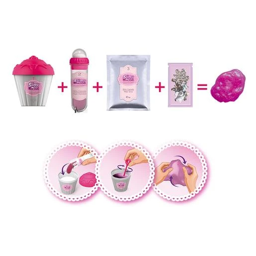 Slimy Creations Cupcakes Party (varios Colores) 6 Slimy Creations Cupcakes Party (varios Colores) - Imagen 4