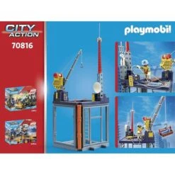Playmobil - Starter Pack Construcción Con Grúa 70816 -Juguetes Para Niños medias 186