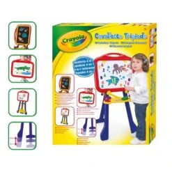 Crayola - Caballete Trípode 3 En 1