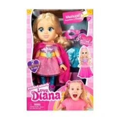 Famosa Love Diana - Muñeca Princesa O Superheroína -Juguetes Para Niños medias 192
