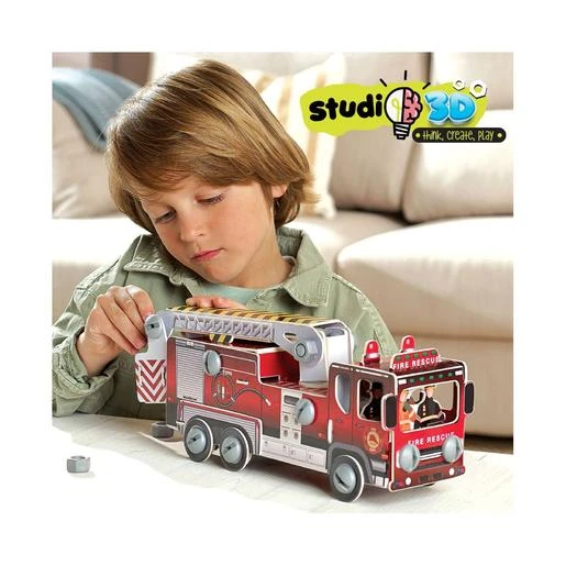 Educa Borrás - Camión De Bomberos - Puzzle Studio 3D 4 Educa Borrás - Camión De Bomberos - Puzzle Studio 3D - Imagen 2