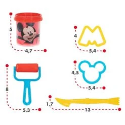 Mickey Mouse - Cubo De Plastilina -Juguetes Para Niños medias 2046