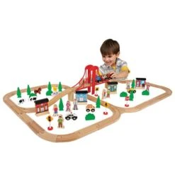 Universe Of Imagination - Set Tren 81 Piezas -Juguetes Para Niños medias 2068