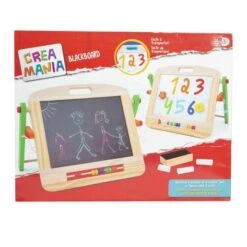 Creamania - Pizarra Doble Cara De Madera 9 Creamania - Pizarra Doble Cara De Madera -Juguetes Para Niños medias 2161