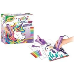 Crayola - Súper Ceraboli Unicornio Neón -Juguetes Para Niños medias 2247