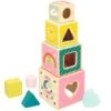 Woomax - Torre De Cubos De Madera - Mr Wonderful -Juguetes Para Niños medias 2288