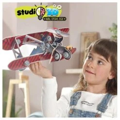 Educa Borrás - Avión - Puzzle Studio 3D -Juguetes Para Niños medias 2307