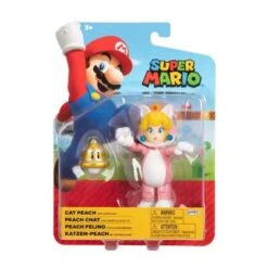 Nintendo - Super Mario - Figura Princesa Peach -Juguetes Para Niños medias 235