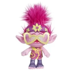 Famosa Trolls - Poppy - Peluche 25 Cm Trolls 2