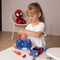 Smoby - Maletín De Herramientas Para Construir Coche Spidey ㅤ 6 Smoby - Maletín De Herramientas Para Construir Coche Spidey ㅤ -Juguetes Para Niños medias 2518