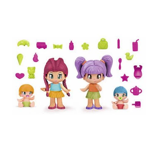 Famosa Pinypon - Pack 4 Figuras New Look 8 Famosa Pinypon - Pack 4 Figuras New Look - Imagen 6
