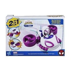 PLAYSKOOL Spidey Y Su Superequipo - Ghost-Spider Y Bici-cóptero Cambiante -Juguetes Para Niños medias 2664