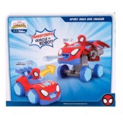 Spidey Y Su Superequipo - Vehículo Transformable Y Figura -Juguetes Para Niños medias 2678