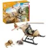 Schleich - Helicóptero De Salvamento De Animales -Juguetes Para Niños medias 2694