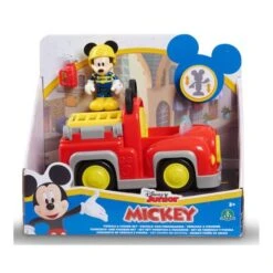 Mickey Mouse - Camión Y Figura Bombero Mickey -Juguetes Para Niños medias 2702