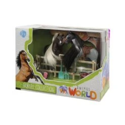Animal World - 2 Caballos Y Accesorios (varios Modelos) -Juguetes Para Niños medias 2823