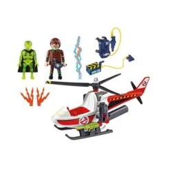 Playmobil - Cazafantasmas Venkman Con Helicóptero - 9385 -Juguetes Para Niños medias 296