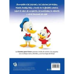 Disney - Mickey Mouse - Tesoro De Cuentos De 5 Minutos Para Crecer -Juguetes Para Niños medias 2978