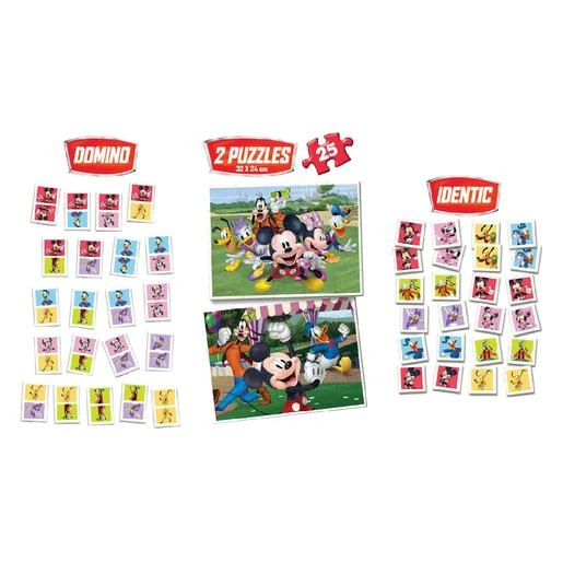 Educa Borrás - Super Pack 4 En 1 Mickey And Friends 4 Educa Borrás - Super Pack 4 En 1 Mickey And Friends - Imagen 2